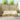 Set de canapele de exterior Alb 213,5 x 154,5 x 73 cm Poliester