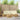 5 buc. Set de canapele de exterior Poliester Alb