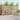 6 buc. Set de canapele de exterior Alb