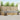 Set de canapele de exterior 11 buc. Alb și gri deschis