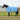 Pătură pentru cai Aqua complet 75 cm Fleece din poliester