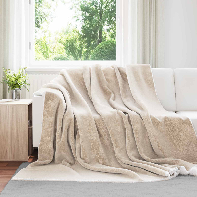 Pătură Bej 240 x 270 cm 3.17 kg Molton
