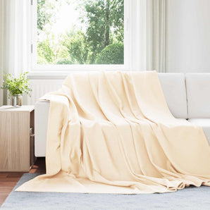 Pătură Crem 270 x 240 cm 0.86 kg Molton