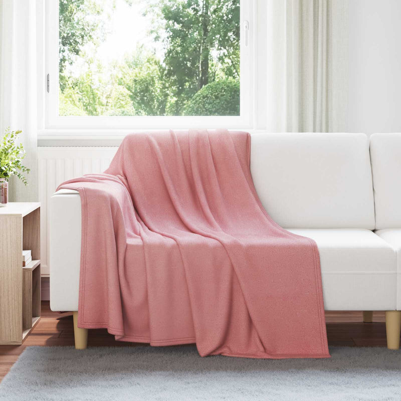 Pătură Roz 200 x 150 cm 0.42 kg Molton