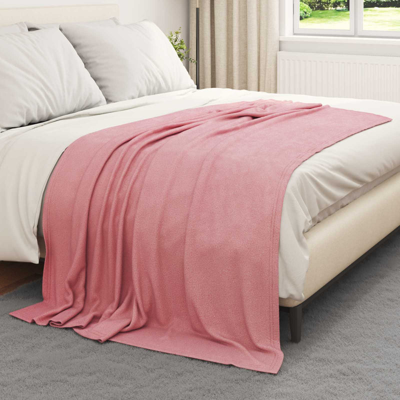 Pătură Roz 200 x 150 cm 0.42 kg Molton