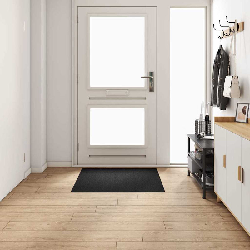 Runner din covor Antracit 100 x 100 cm 100% polipropilenă