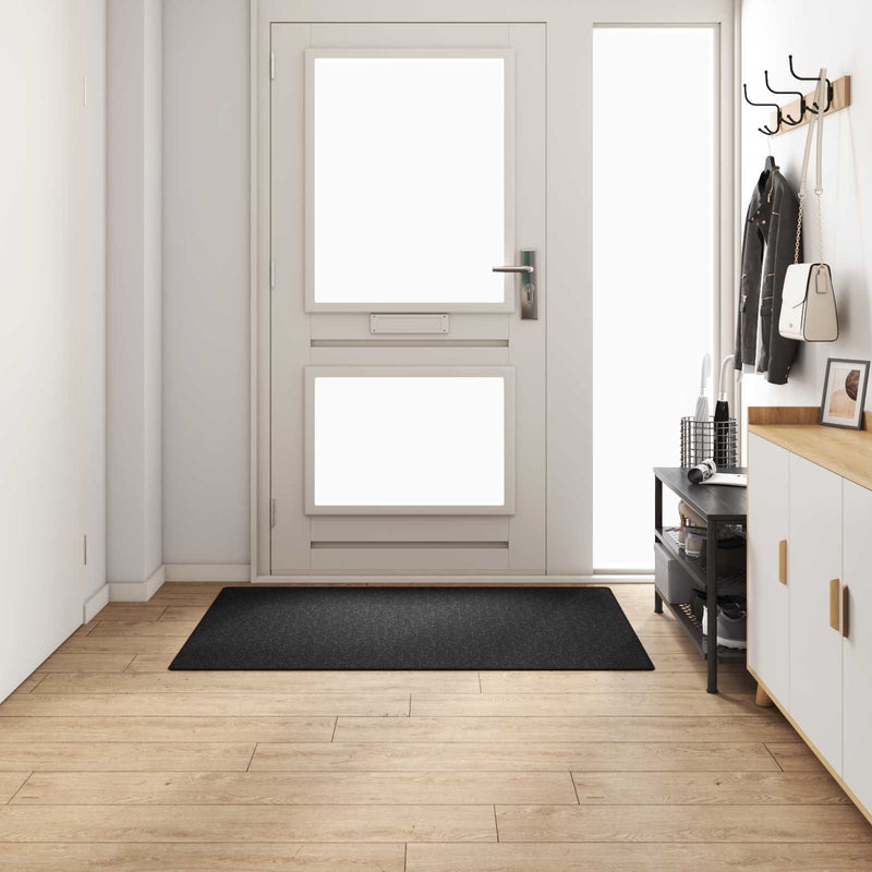 Runner din covor Antracit 100 x 150 cm 100% polipropilenă
