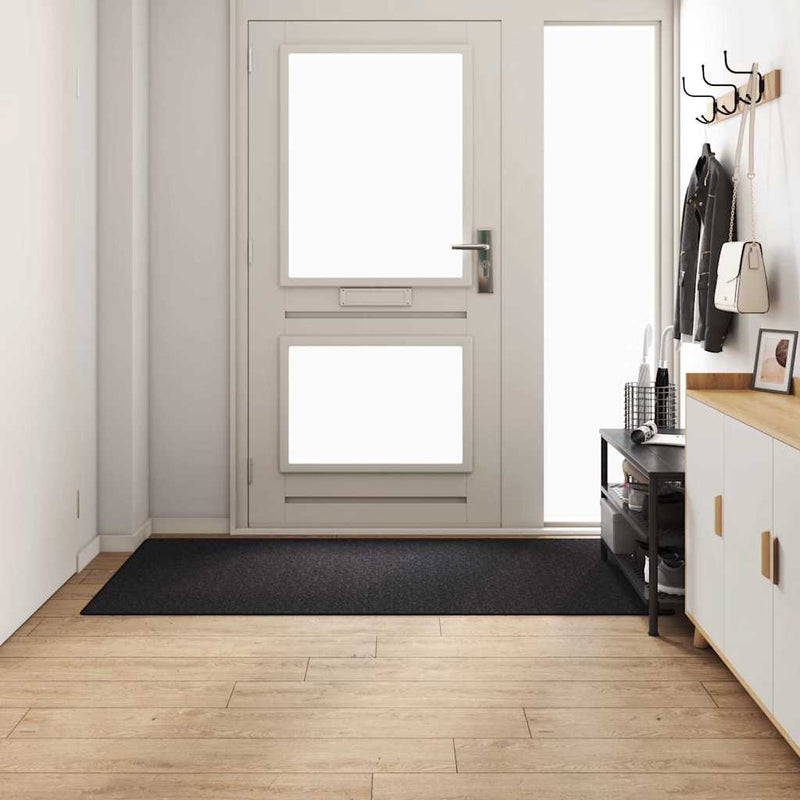 Runner din covor Antracit 100 x 200 cm 100% polipropilenă