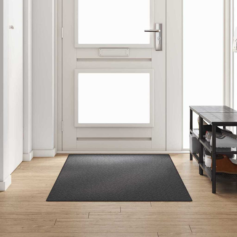 Runner din covor Gri închis 100 x 250 cm 100% polipropilenă