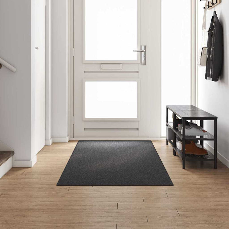 Runner din covor Gri închis 100 x 300 cm 100% polipropilenă