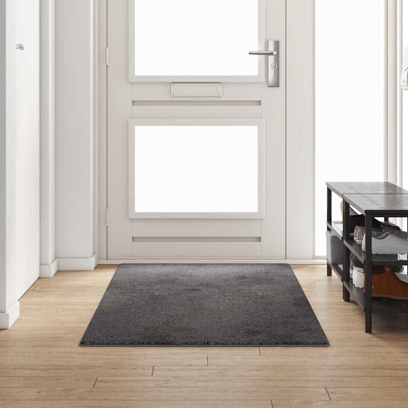 Runner din covor Gri 100 x 250 cm 100% Polipropilenă Tuft