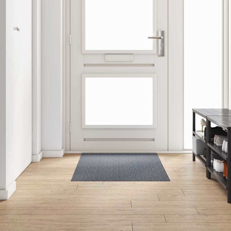Runner din covor Gri 80 x 150 cm țesătură