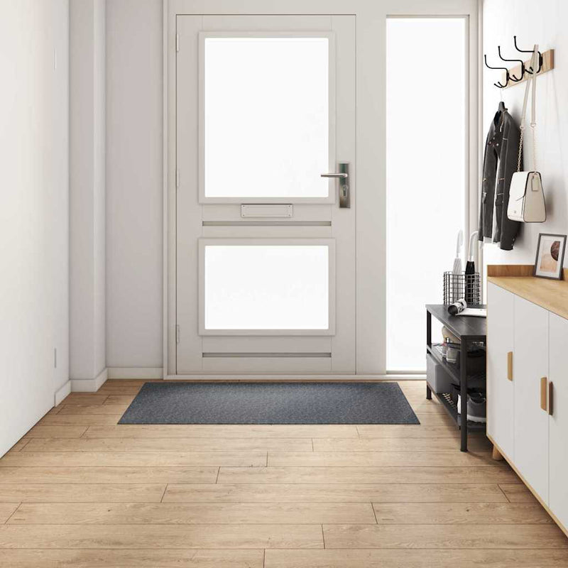 Runner din covor Gri 80 x 150 cm țesătură