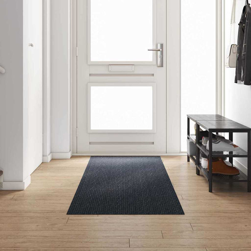 Runner din covor Antracit 80 x 300 cm țesătură