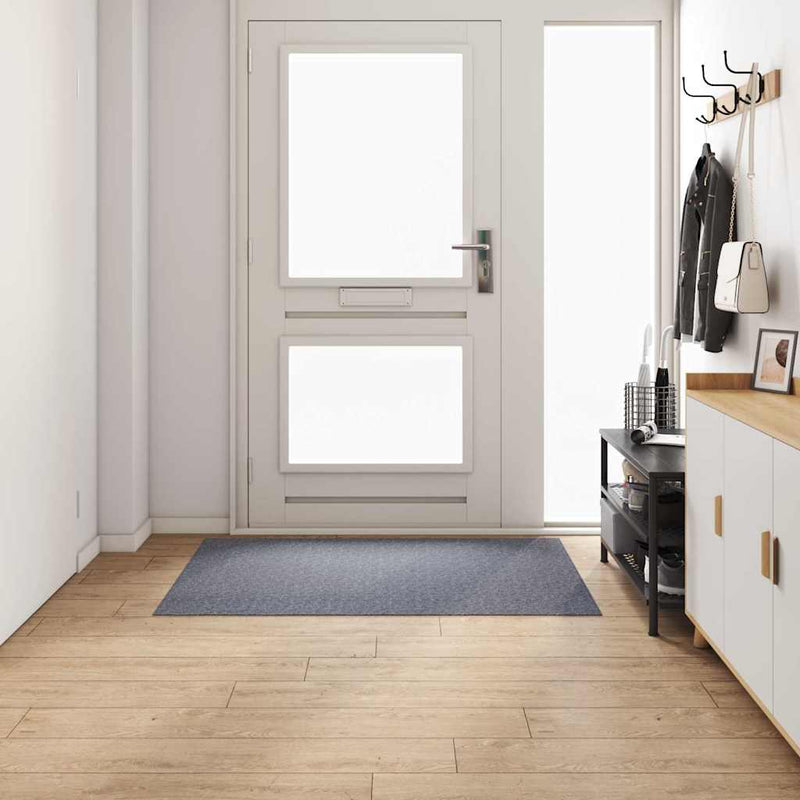 Runner din covor Gri deschis 100 x 150 cm țesătură