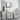 Set de mobilier pentru baie 4 buc. Gri din beton