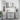 Set de mobilier pentru baie 4 buc. Gri din beton