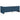 Cadru de pat colțar cu headboard albastru 100 x 200 cm țesătură