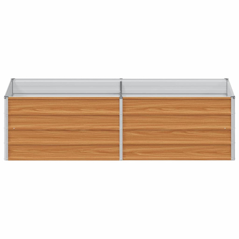 Strat înălțat de grădină Maro deschis 160 x 80 x 45 cm