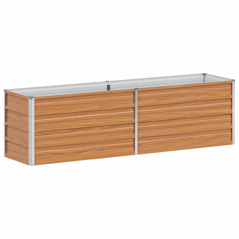 Strat înălțat de grădină Maro deschis 160 x 40 x 45 cm