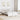 Cadru de pat cu raft Alb 150 x 200 cm Lemn masiv de pin