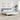 Cadru de pat cu tăblie tapițată cu headboard Alb 180 x 200 cm