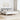 Cadru de pat cu headboard Alb 200 x 200 cm Lemn de pin masiv