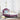 Cadru de pat pentru copii cu spătar Violet 70 x 140 cm Catifea