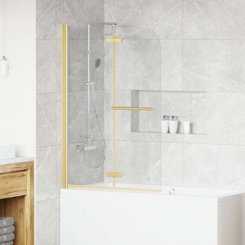Încărcare duș Transparent și Aurie 95 x 140 cm