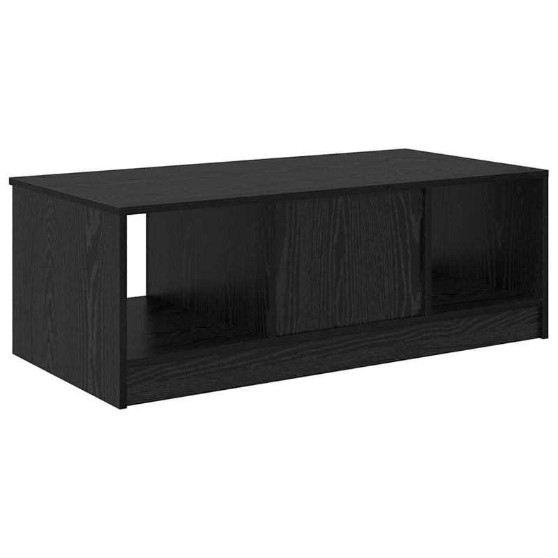 Masă de cafea Stejar Negru 102 x 50 x 36cm Lemn prelucrat