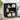 Bufet Stejar Negru 69,5 x 32,5 x 90 cm Lemn prelucrat