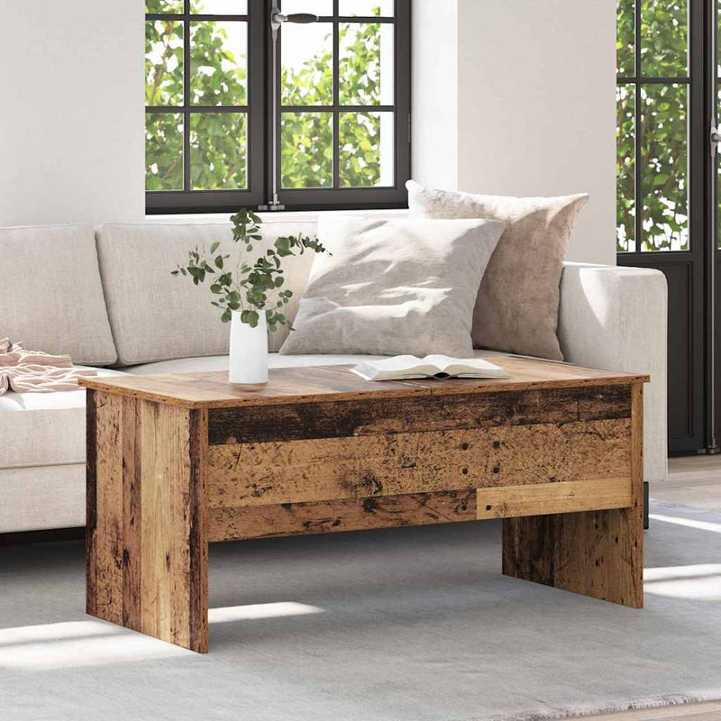 Masă de cafea Lemn Vechi 102 x 50,5 x 46,5 cm Lemn prelucrat