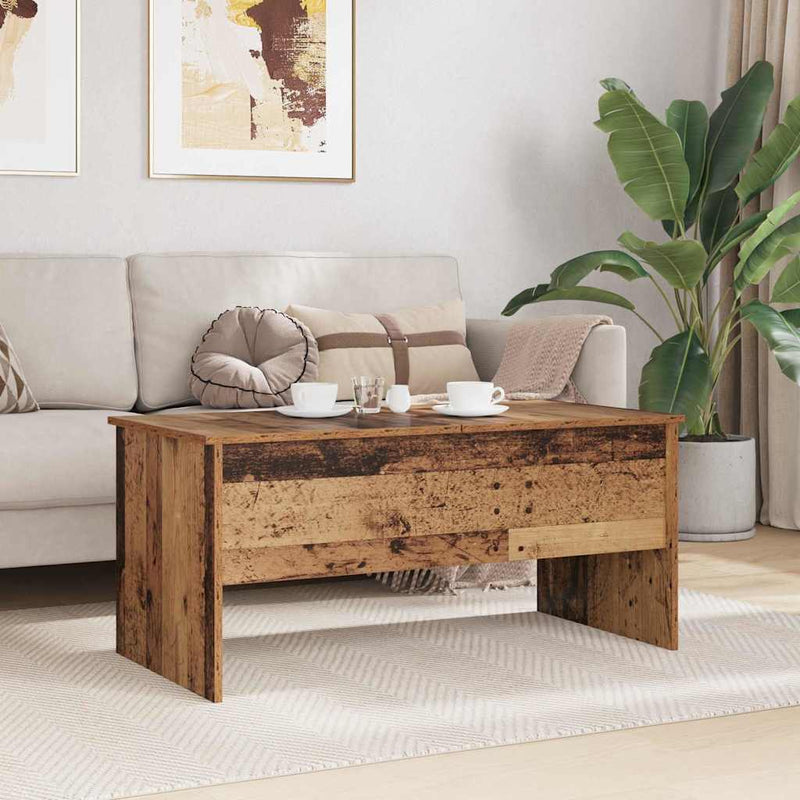 Masă de cafea Lemn Vechi 102 x 50,5 x 46,5 cm Lemn prelucrat