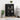 Bufet Stejar Negru 70 x 31 x 115 cm Lemn prelucrat