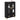 Bufet Stejar Negru 70 x 31 x 115 cm Lemn prelucrat