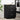 Dulap de noapte Stejar Negru 40 x 40 x 63 cm Lemn prelucrat