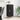 Bufet Stejar Negru 34,5 x 34 x 90 cm Lemn prelucrat