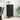 Bufet Stejar Negru 34,5 x 34 x 90 cm Lemn prelucrat