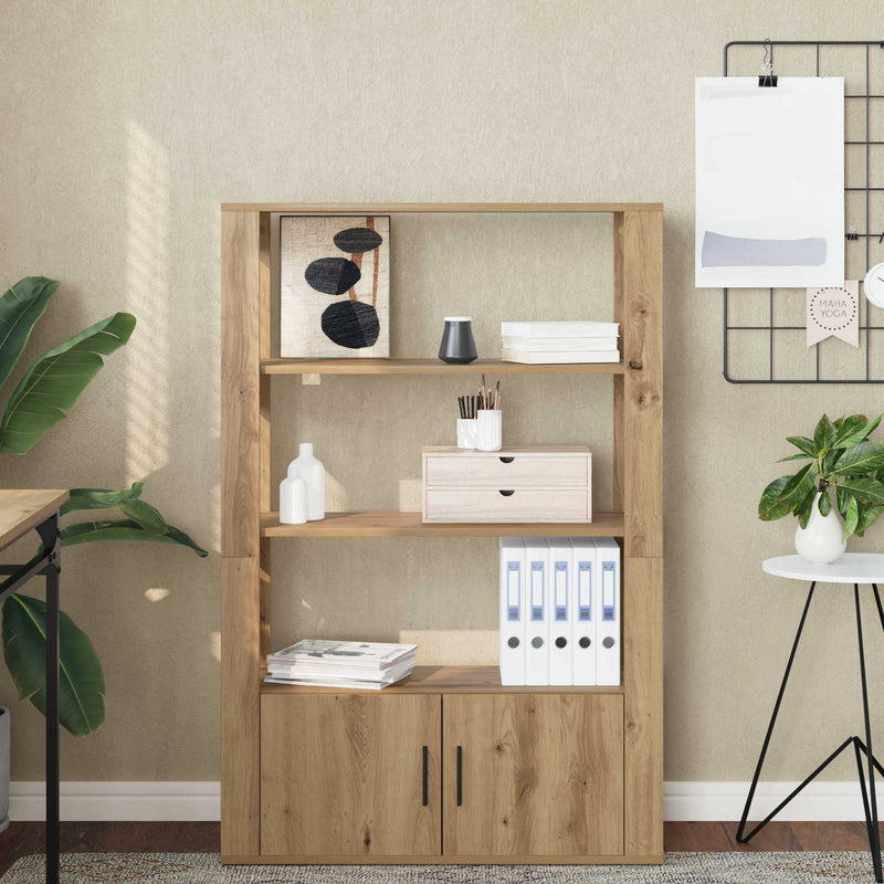 Bufet stejar artizanal 30 x 80 x 119.5 cm Lemn prelucrat
