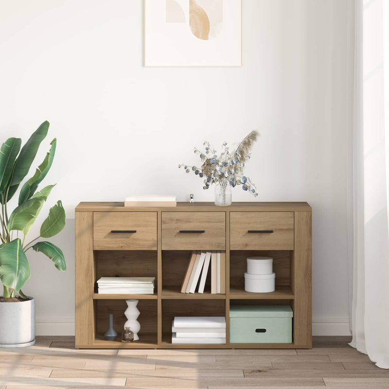 Bufet Stejar Artizanal 100 x 30 x 59,5 cm Lemn prelucrat