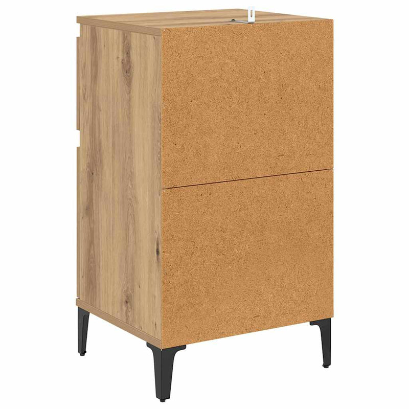 Dulap de noapte Stejar Artizanal 40 x 35 x 70 cm Lemn prelucrat