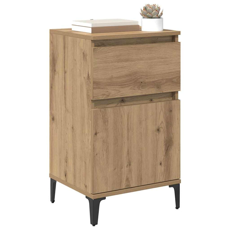 Dulap de noapte Stejar Artizanal 40 x 35 x 70 cm Lemn prelucrat