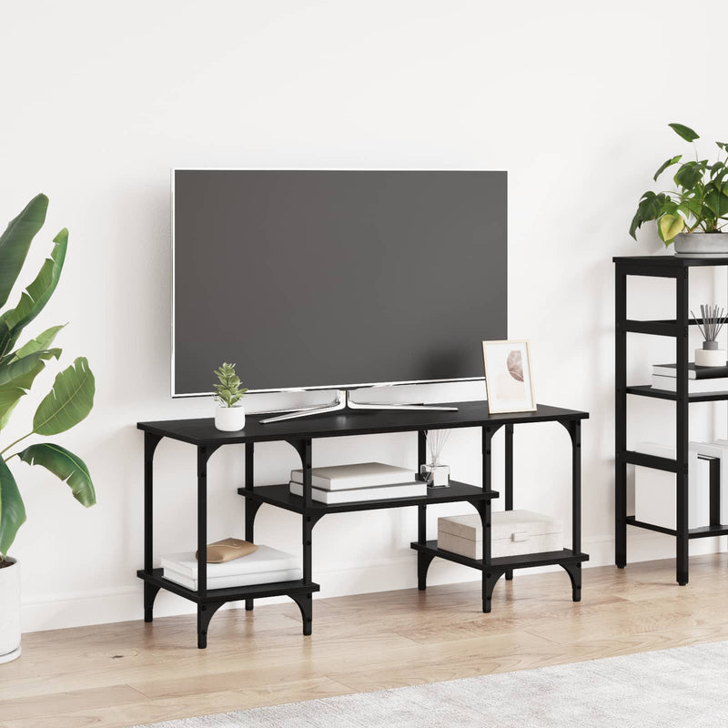 Cabinet TV Stejar Negru 102 x 35 x 45,5 cm