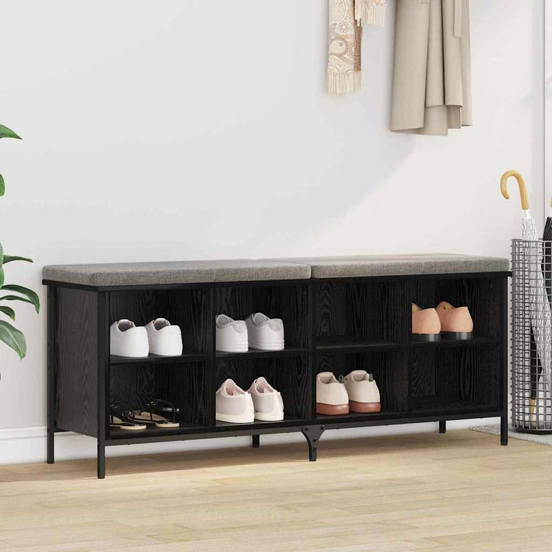 Dulap pentru pantofi 131 x 35 x 50 cm Lemn Ingineresc și Fier