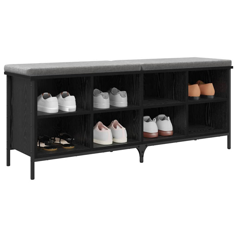 Dulap pentru pantofi 131 x 35 x 50 cm Lemn Ingineresc și Fier