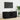 Cabinet TV 102 x 35 x 45 cm Stejar Negru Lemn prelucrat
