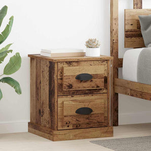Dulap de noapte Lemn vechi 39 x 39 x 47.5 cm Lemn prelucrat