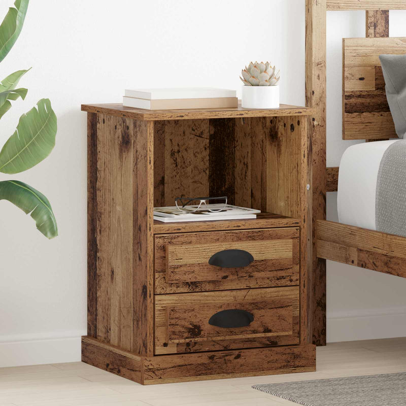 Dulap de noapte Lemn vechi 36 x 43 x 60 cm Lemn prelucrat