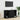Bufet Stejar Negru 100 x 35,5 x 60 cm Lemn prelucrat