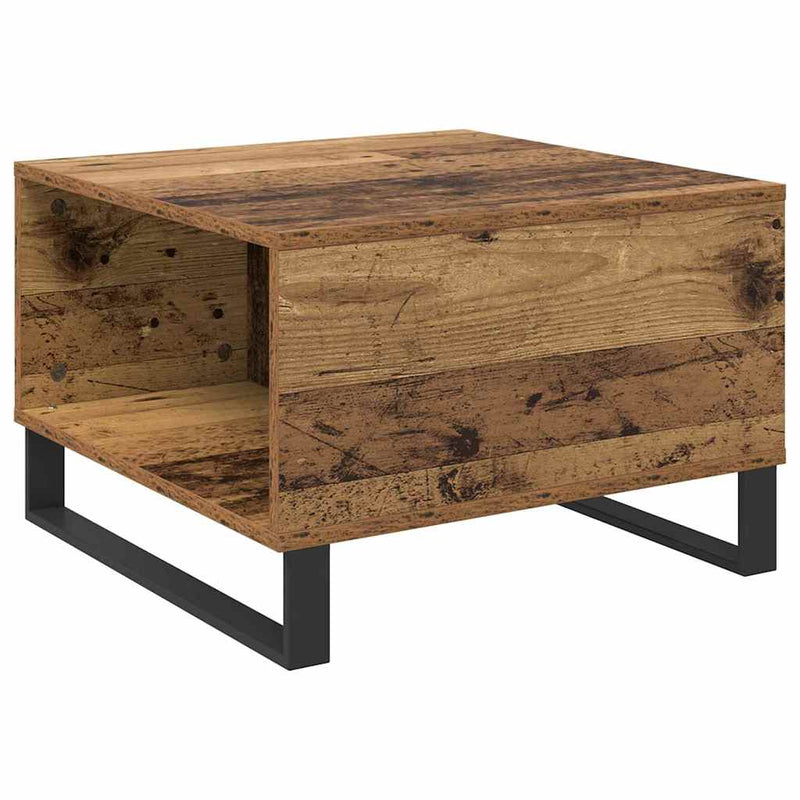 Masă de cafea Lemn Vechi 55 x 55 x 36,5 cm Lemn prelucrat